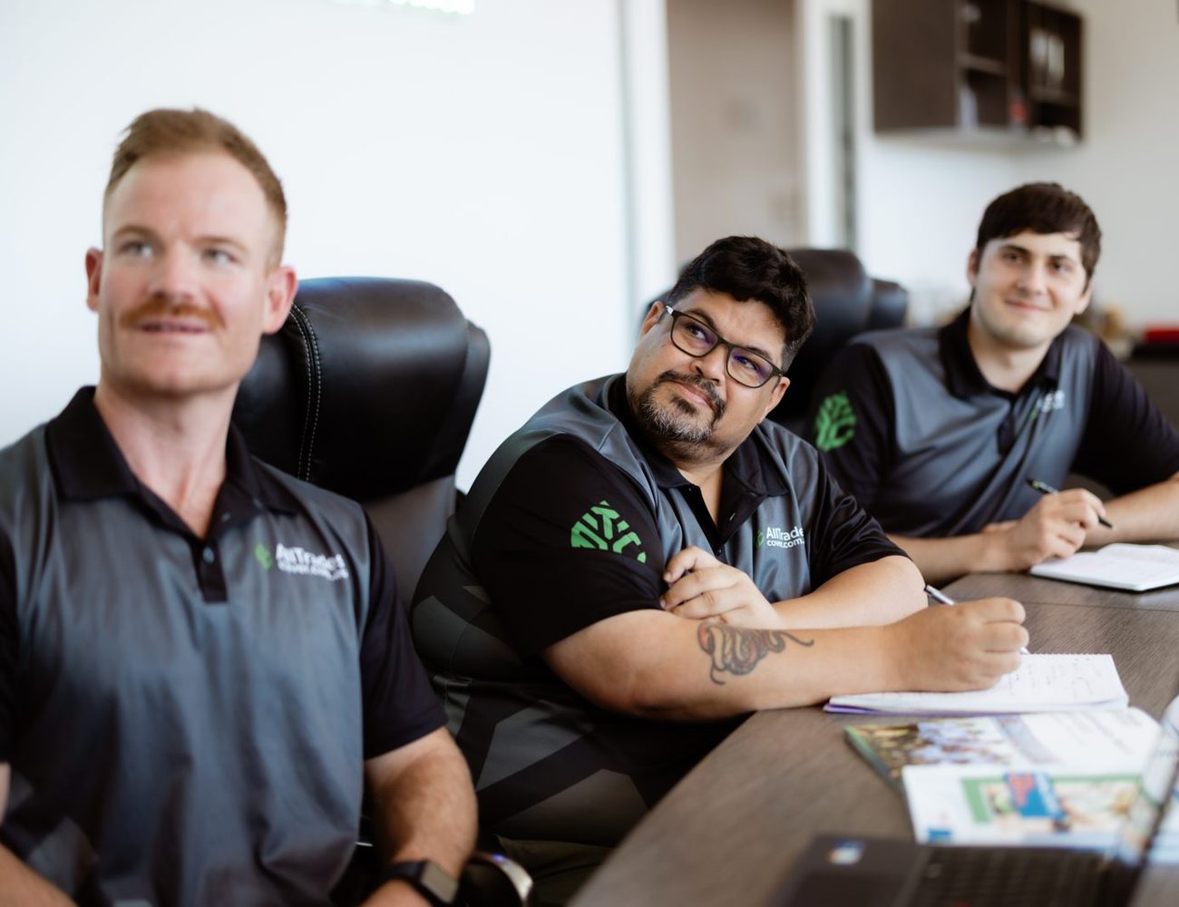 The ATC team in the Nedlands boardroom
